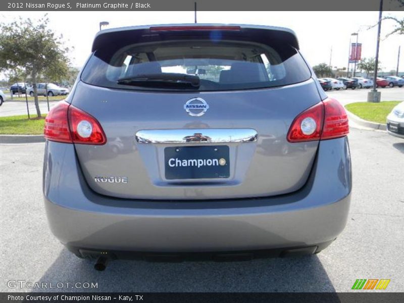 Platinum Graphite / Black 2012 Nissan Rogue S