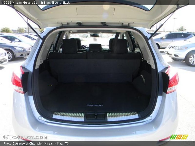 Brilliant Silver / Black 2012 Nissan Murano SV