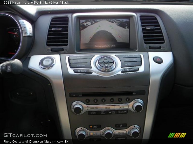 Brilliant Silver / Black 2012 Nissan Murano SV