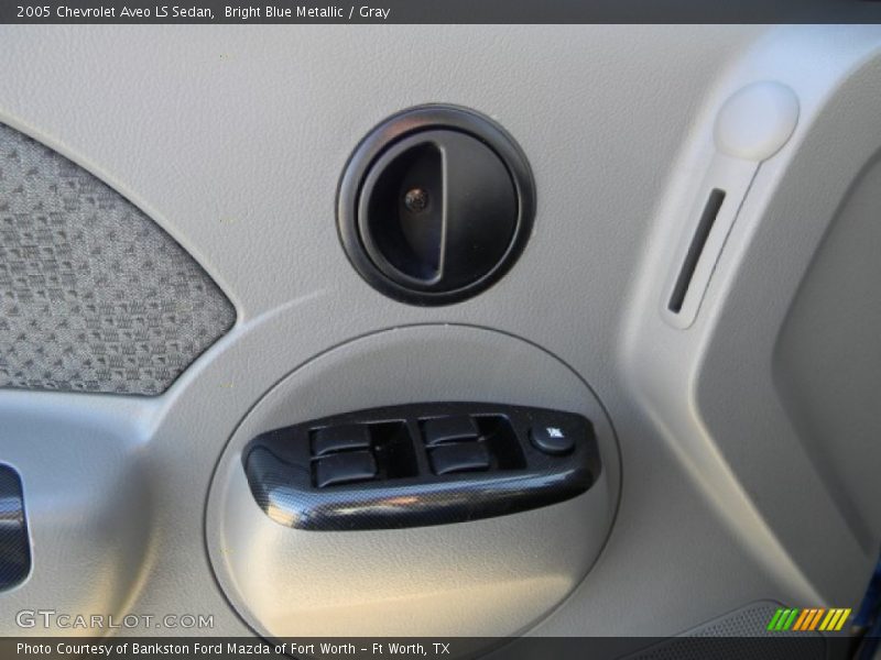 Bright Blue Metallic / Gray 2005 Chevrolet Aveo LS Sedan