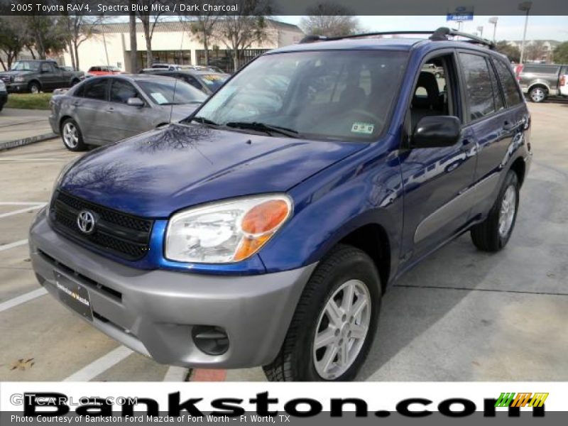 Spectra Blue Mica / Dark Charcoal 2005 Toyota RAV4