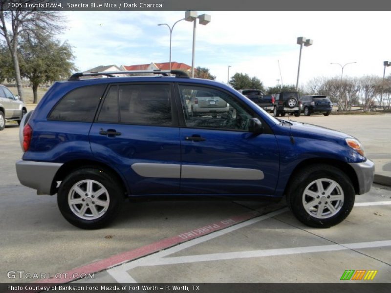 Spectra Blue Mica / Dark Charcoal 2005 Toyota RAV4