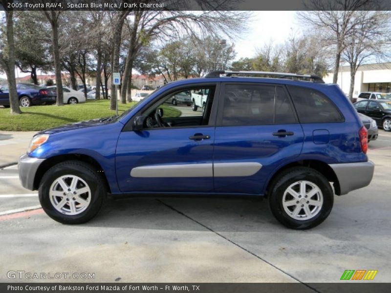 Spectra Blue Mica / Dark Charcoal 2005 Toyota RAV4