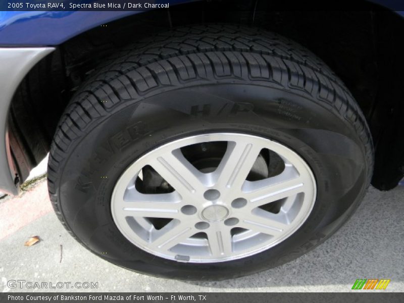 Spectra Blue Mica / Dark Charcoal 2005 Toyota RAV4