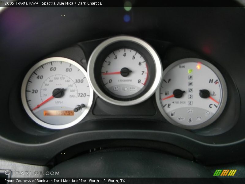 Spectra Blue Mica / Dark Charcoal 2005 Toyota RAV4