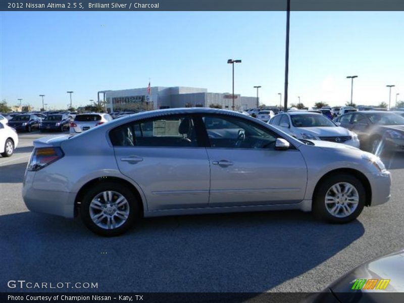 Brilliant Silver / Charcoal 2012 Nissan Altima 2.5 S