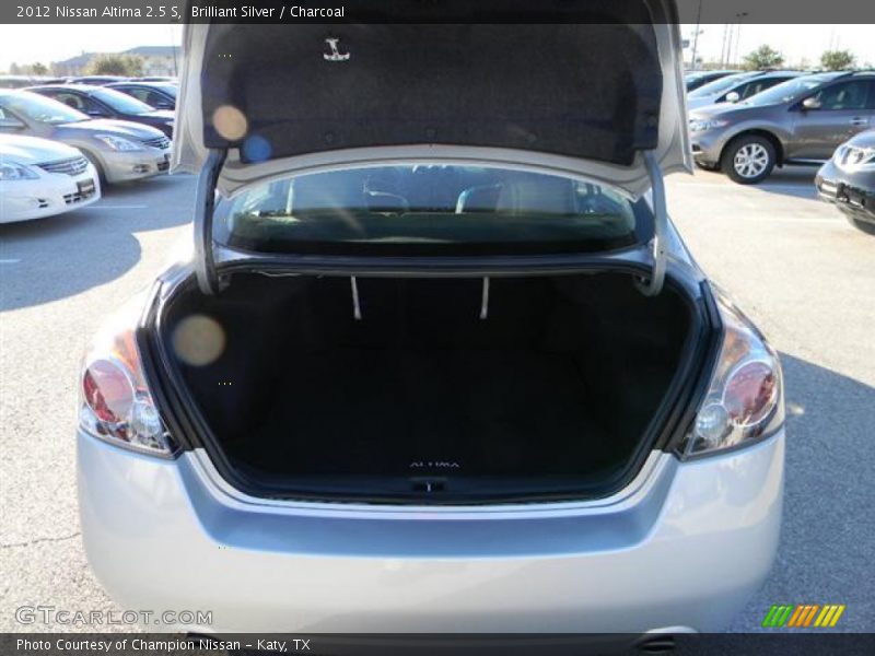 Brilliant Silver / Charcoal 2012 Nissan Altima 2.5 S