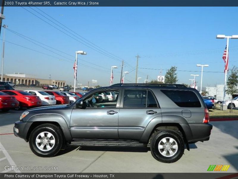 Galactic Gray Mica / Stone 2003 Toyota 4Runner SR5