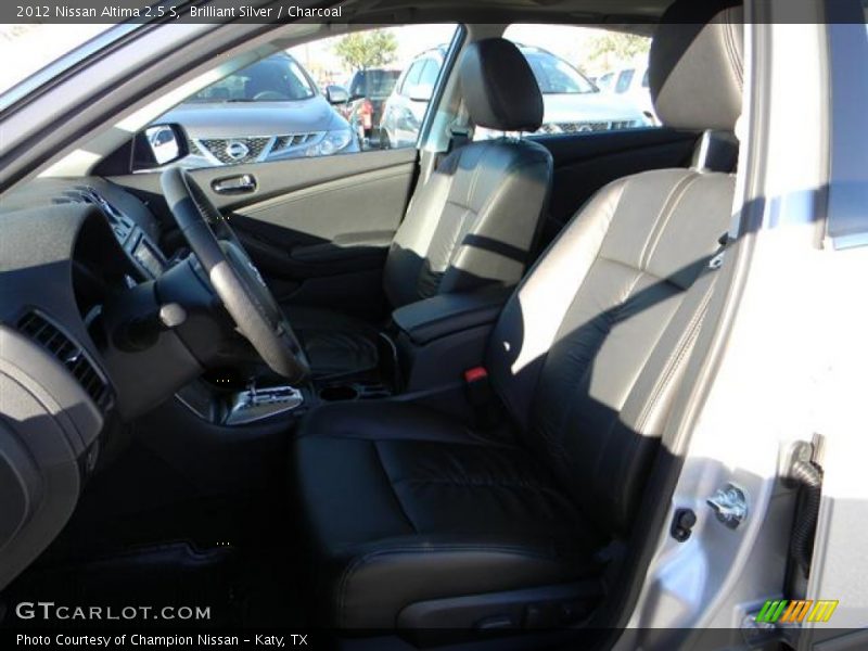 Brilliant Silver / Charcoal 2012 Nissan Altima 2.5 S