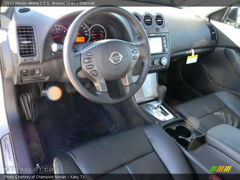 Brilliant Silver / Charcoal 2012 Nissan Altima 2.5 S