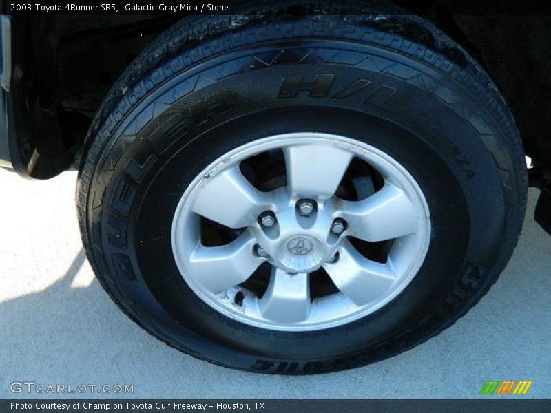 Galactic Gray Mica / Stone 2003 Toyota 4Runner SR5