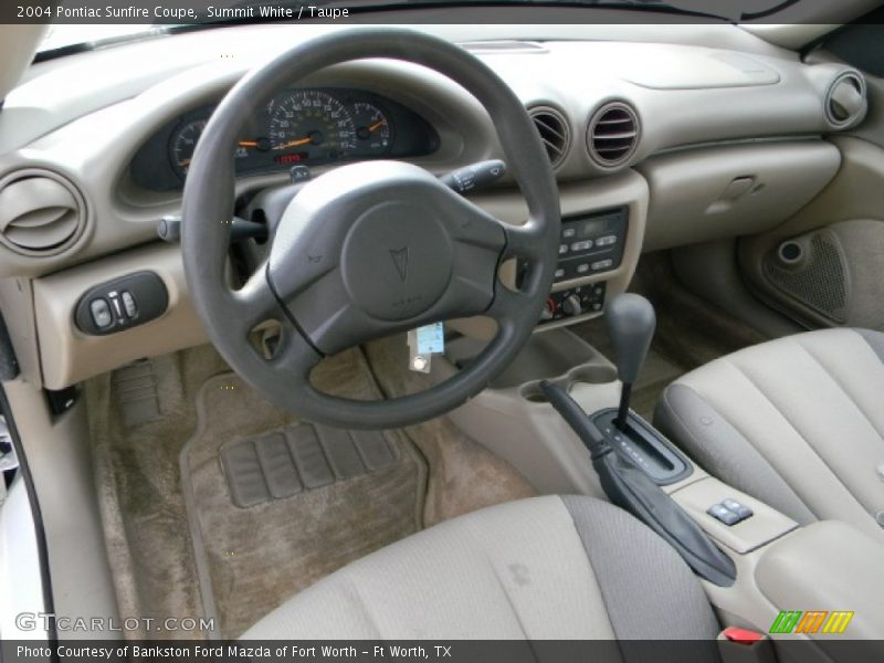 Taupe Interior - 2004 Sunfire Coupe 