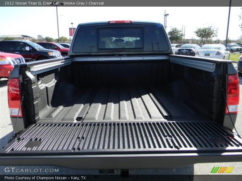 Smoke Gray / Charcoal 2012 Nissan Titan SL Crew Cab