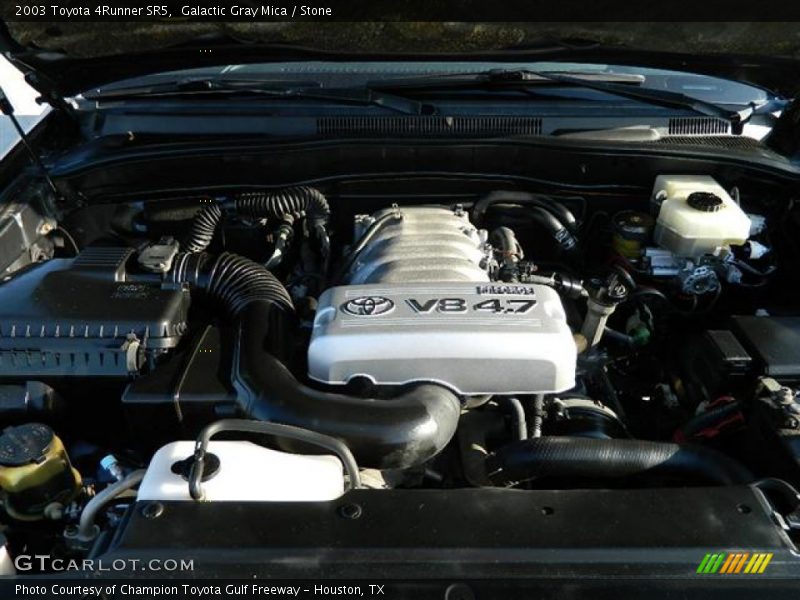 Galactic Gray Mica / Stone 2003 Toyota 4Runner SR5