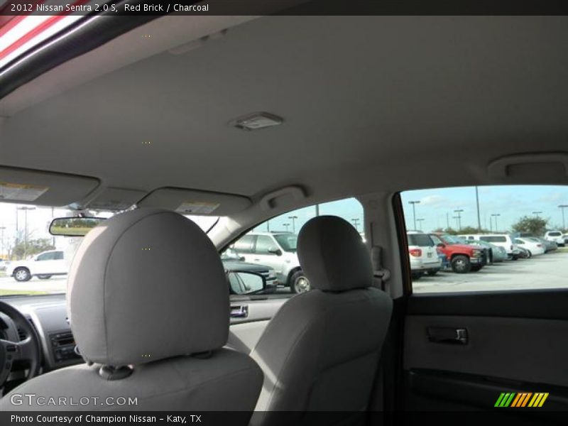 Red Brick / Charcoal 2012 Nissan Sentra 2.0 S