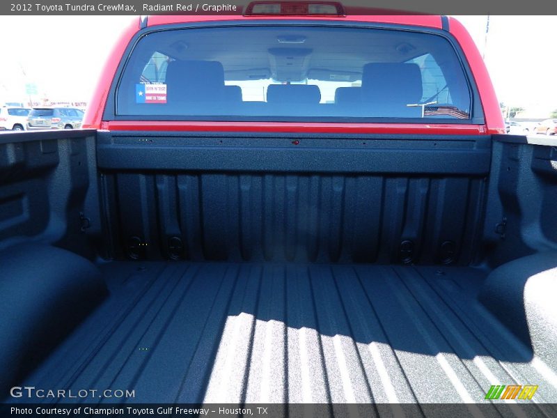 Radiant Red / Graphite 2012 Toyota Tundra CrewMax