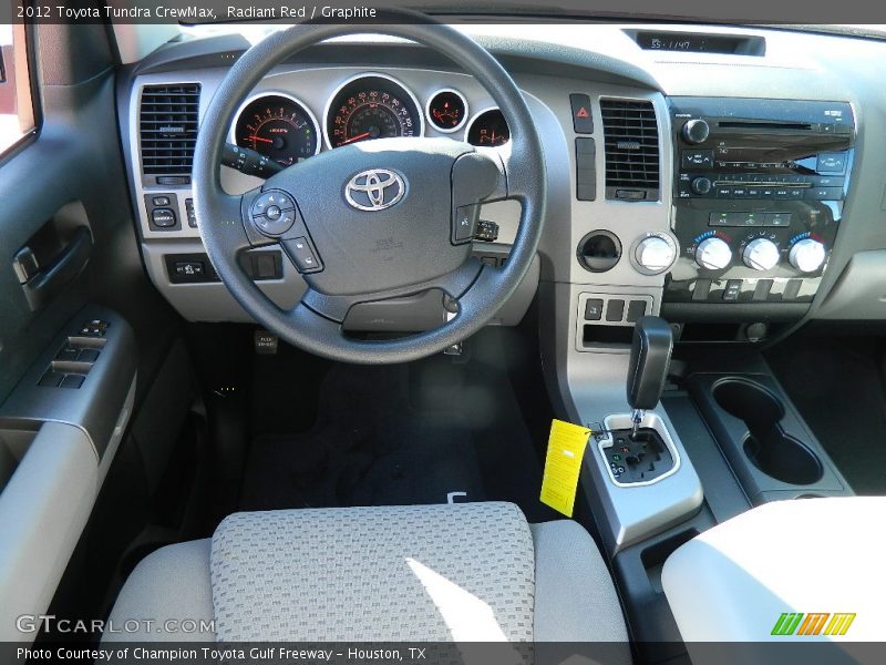 Radiant Red / Graphite 2012 Toyota Tundra CrewMax