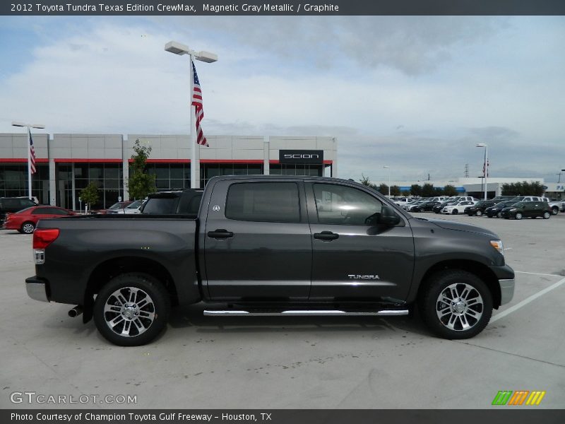 Magnetic Gray Metallic / Graphite 2012 Toyota Tundra Texas Edition CrewMax