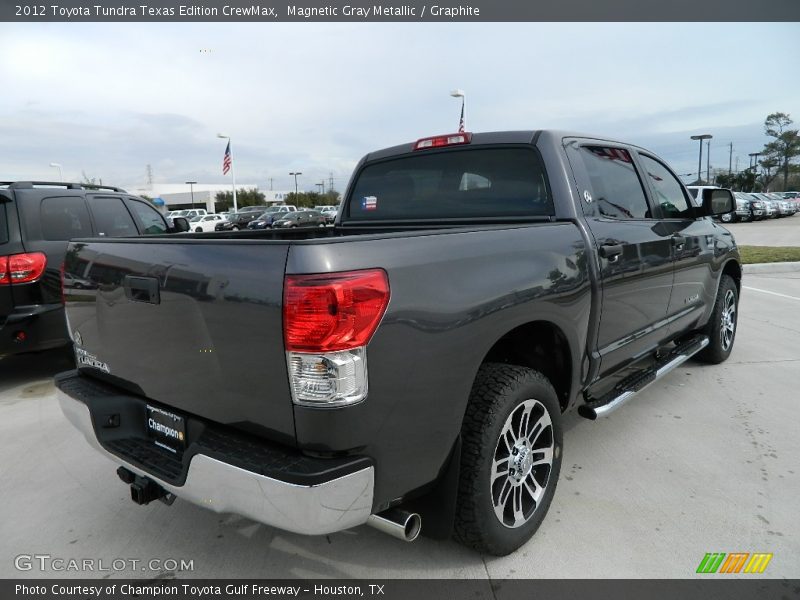 Magnetic Gray Metallic / Graphite 2012 Toyota Tundra Texas Edition CrewMax