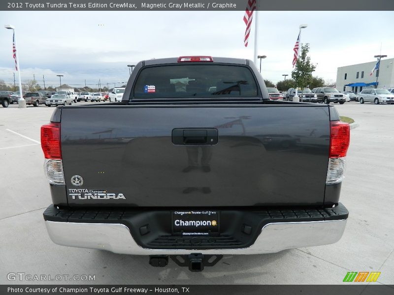 Magnetic Gray Metallic / Graphite 2012 Toyota Tundra Texas Edition CrewMax