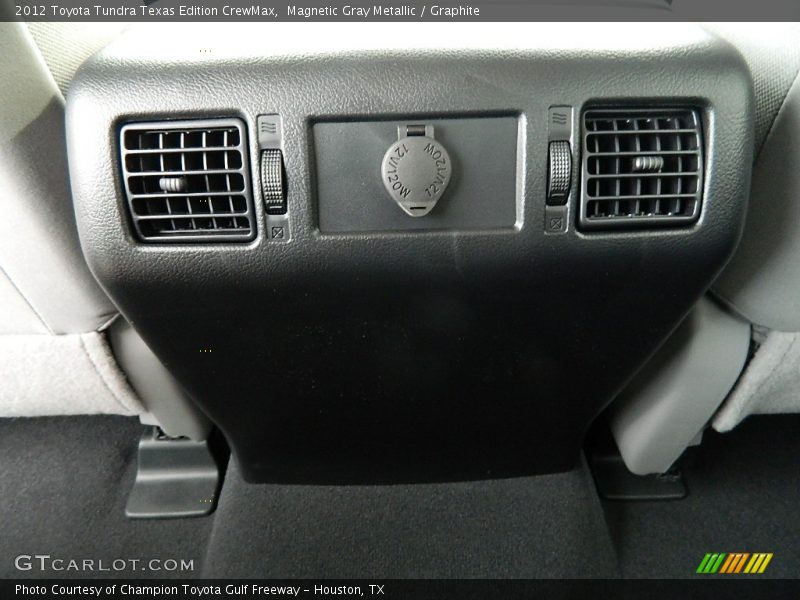 Magnetic Gray Metallic / Graphite 2012 Toyota Tundra Texas Edition CrewMax