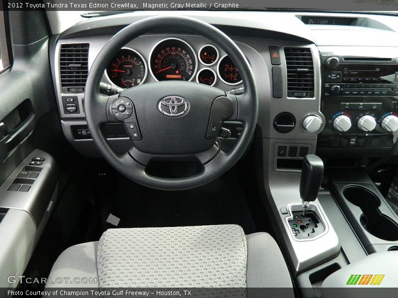 Magnetic Gray Metallic / Graphite 2012 Toyota Tundra Texas Edition CrewMax