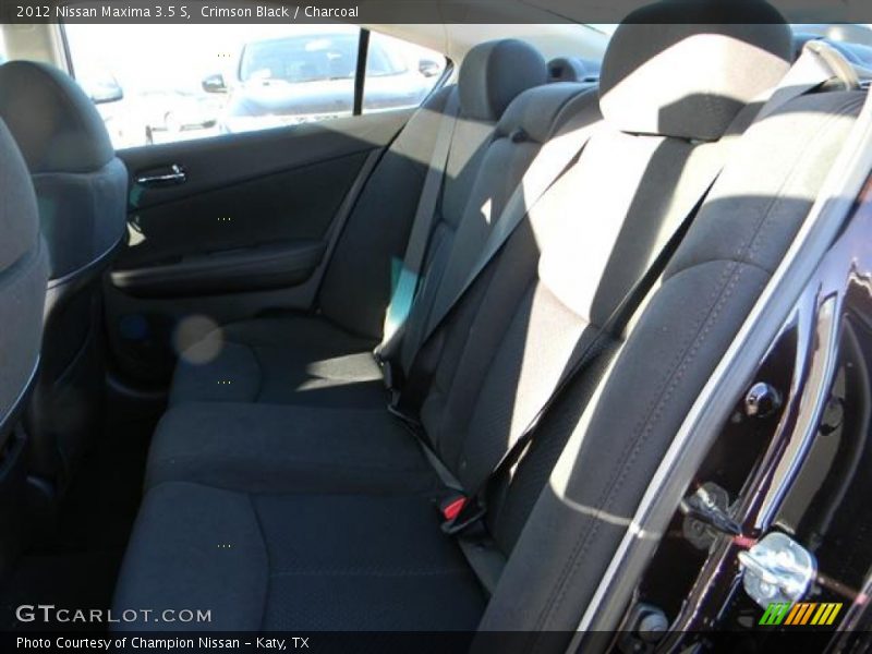Crimson Black / Charcoal 2012 Nissan Maxima 3.5 S