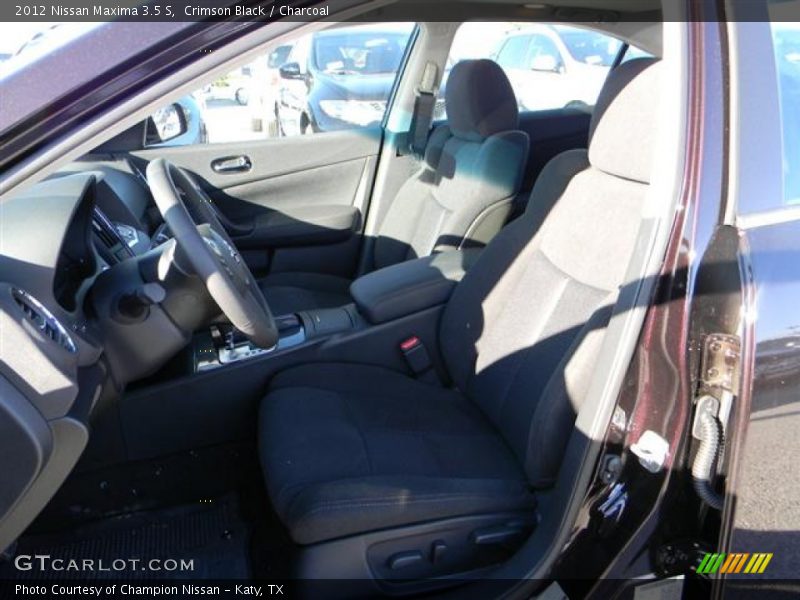 Crimson Black / Charcoal 2012 Nissan Maxima 3.5 S