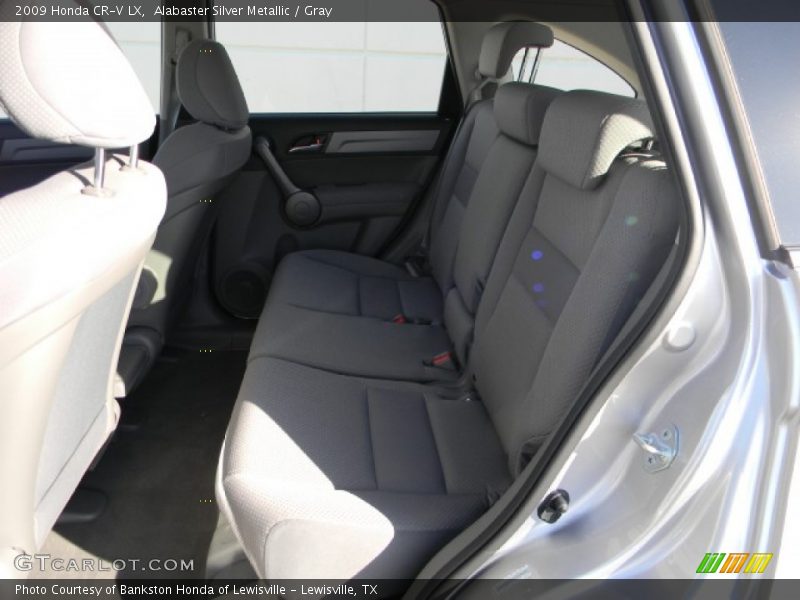 Alabaster Silver Metallic / Gray 2009 Honda CR-V LX