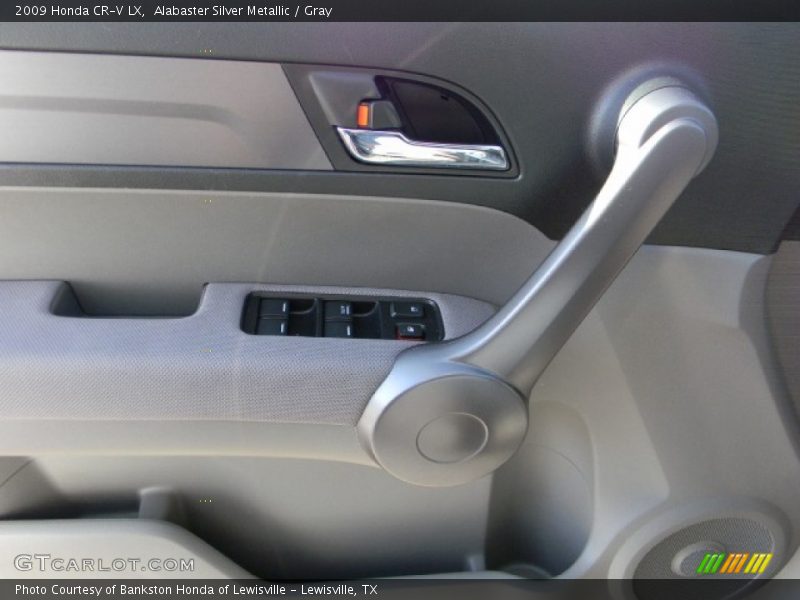 Alabaster Silver Metallic / Gray 2009 Honda CR-V LX