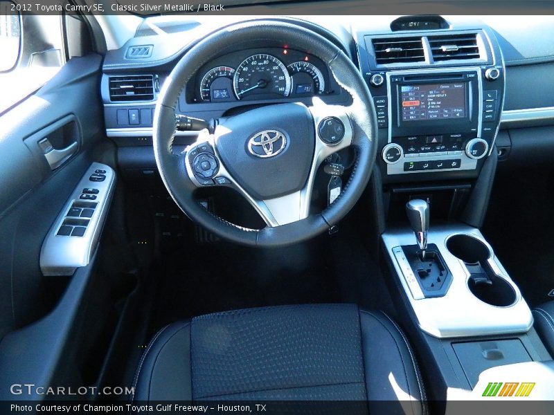 Classic Silver Metallic / Black 2012 Toyota Camry SE