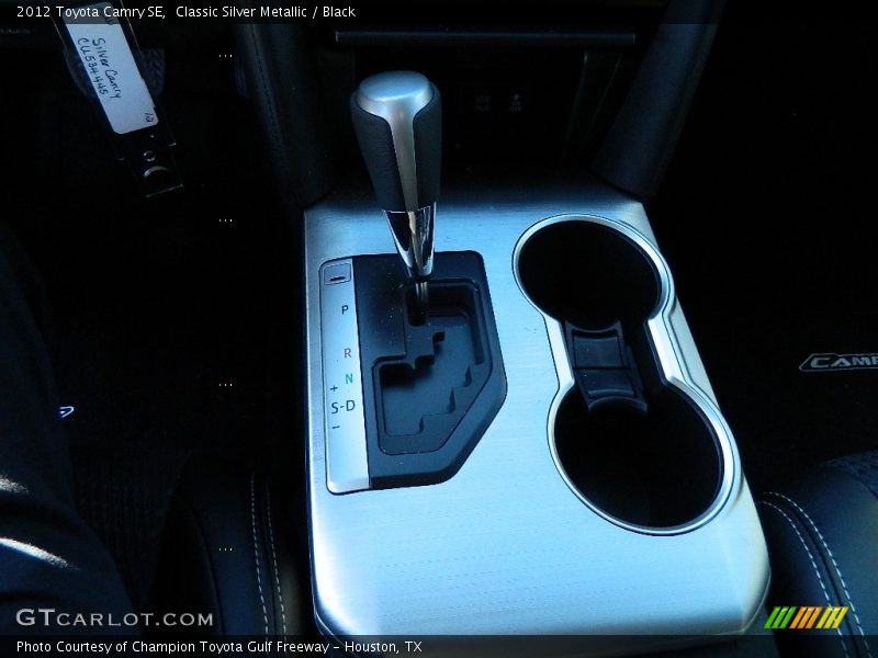 Classic Silver Metallic / Black 2012 Toyota Camry SE
