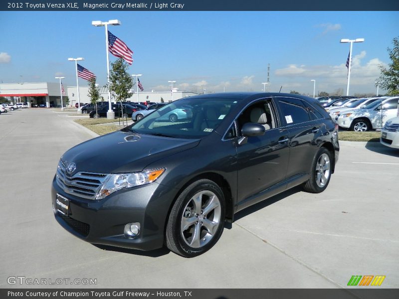 Magnetic Gray Metallic / Light Gray 2012 Toyota Venza XLE
