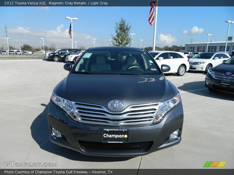 Magnetic Gray Metallic / Light Gray 2012 Toyota Venza XLE