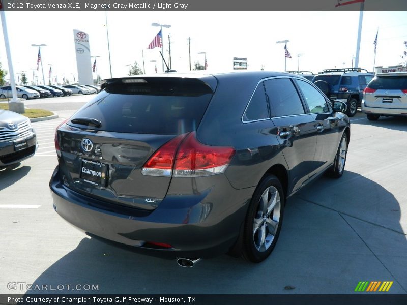 Magnetic Gray Metallic / Light Gray 2012 Toyota Venza XLE