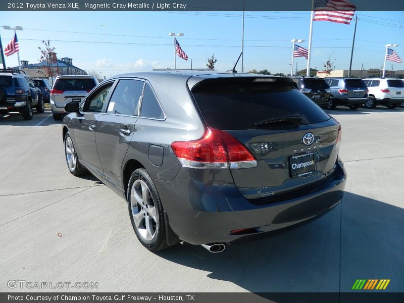 Magnetic Gray Metallic / Light Gray 2012 Toyota Venza XLE