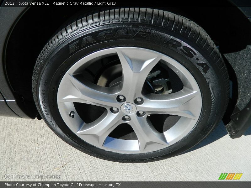  2012 Venza XLE Wheel