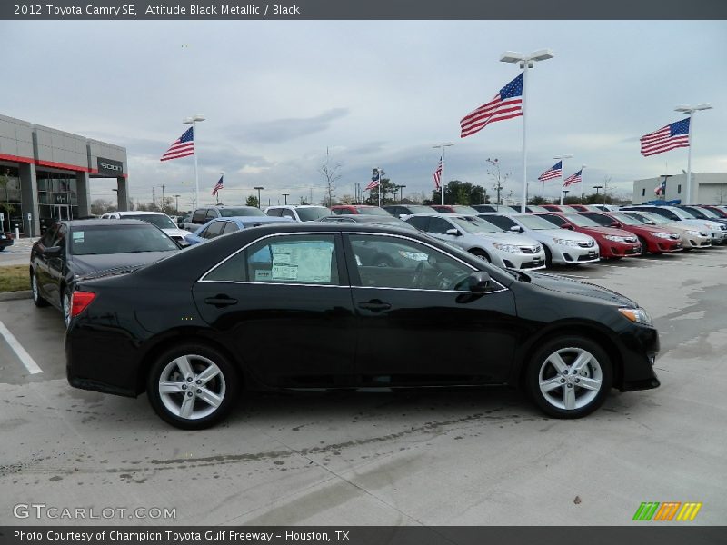 Attitude Black Metallic / Black 2012 Toyota Camry SE
