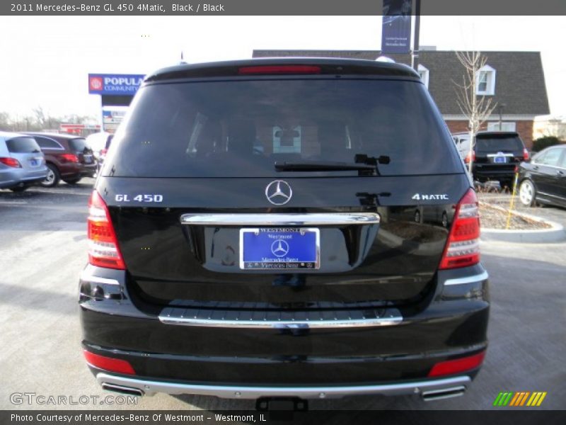 Black / Black 2011 Mercedes-Benz GL 450 4Matic