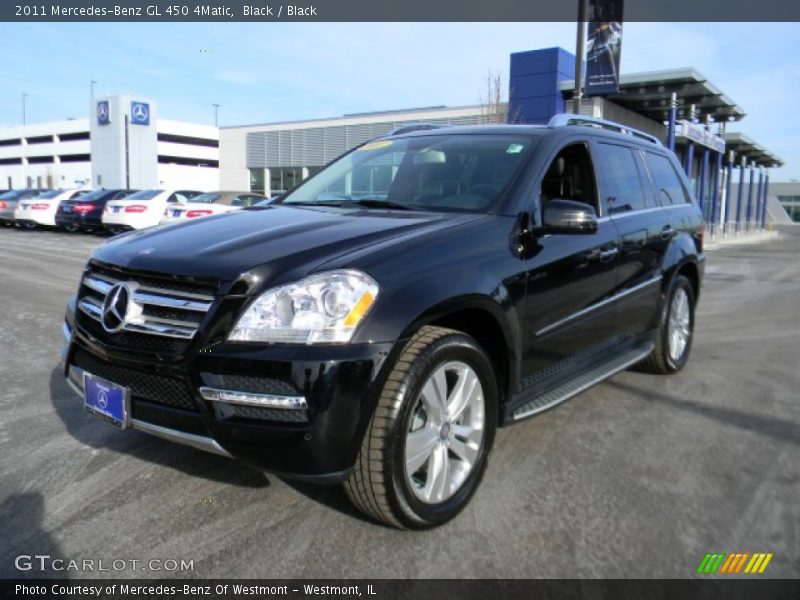 Black / Black 2011 Mercedes-Benz GL 450 4Matic
