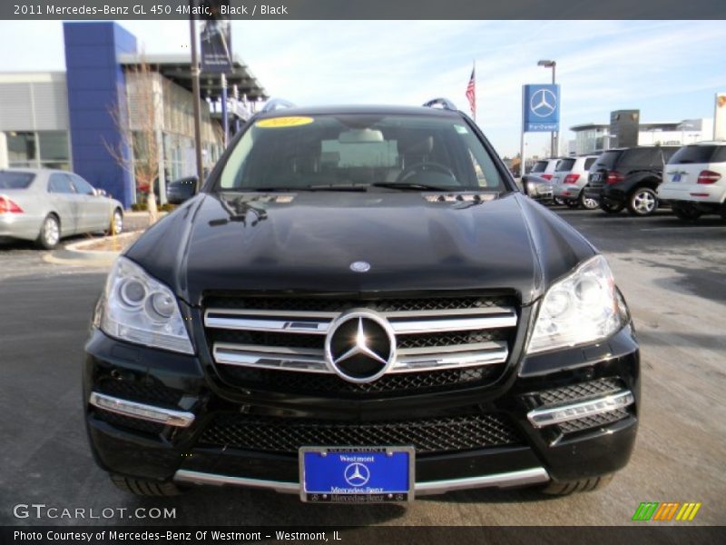 Black / Black 2011 Mercedes-Benz GL 450 4Matic