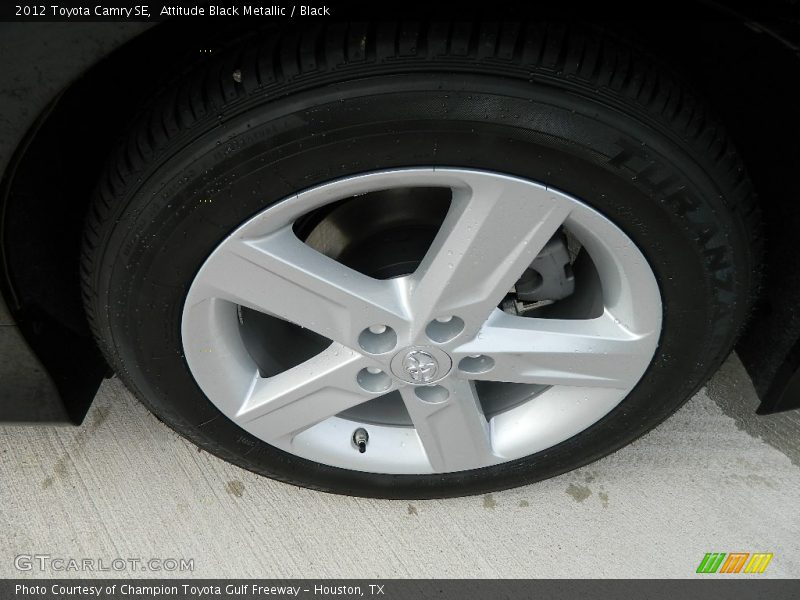 Attitude Black Metallic / Black 2012 Toyota Camry SE