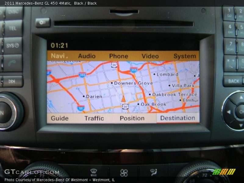 Black / Black 2011 Mercedes-Benz GL 450 4Matic