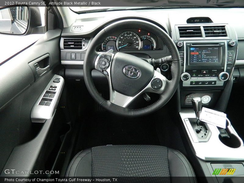 Attitude Black Metallic / Black 2012 Toyota Camry SE