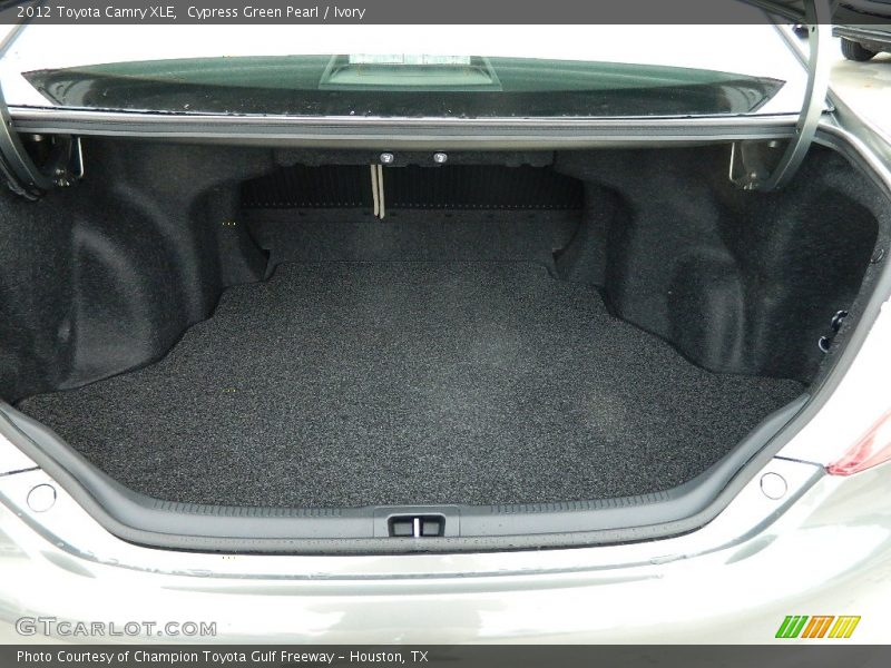 Cypress Green Pearl / Ivory 2012 Toyota Camry XLE