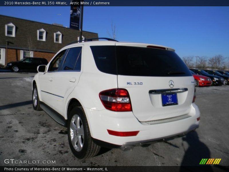 Arctic White / Cashmere 2010 Mercedes-Benz ML 350 4Matic