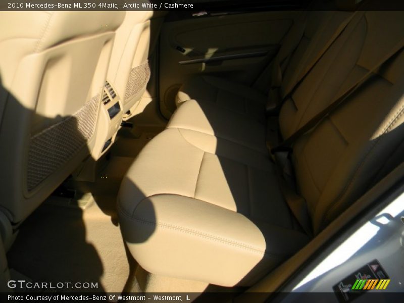 Arctic White / Cashmere 2010 Mercedes-Benz ML 350 4Matic