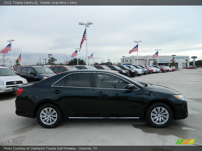 Cosmic Gray Mica / Ivory 2012 Toyota Camry LE