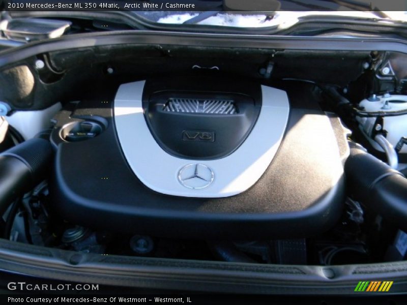 Arctic White / Cashmere 2010 Mercedes-Benz ML 350 4Matic