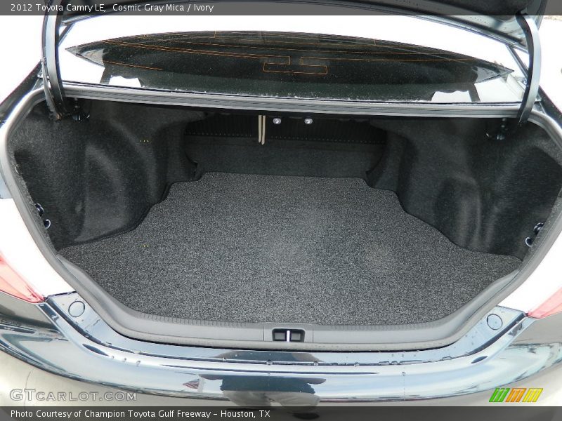 Cosmic Gray Mica / Ivory 2012 Toyota Camry LE